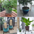 Yimobra Original Patented Plant Stand for Flower Pot Heavy Duty Potted Holder Indoor Outdoor, Metal Rustproof Iron Garden Container Round Supports...